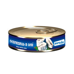 Консерва Оселедець в олії / 24 шт кт ТМ Portion