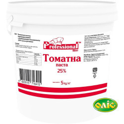 Томатна паста "Смачного" 25% відро 5,0 кг ХоРеКа Pl
