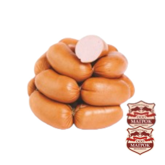 Сардельки Класичні в/с з м'яса птиці н/о (Газ 1,1)ТМ "Магрок"