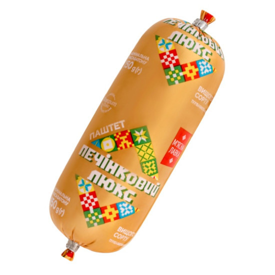 Паштет Печінковий Люкс в/с 0,150 кг пск ТМ М'ясна лавка