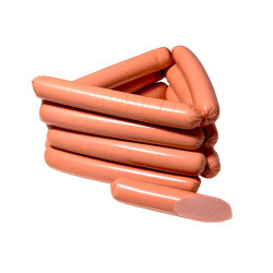 "Сосиски Апетитні вар.1/г (поліамід) газ порц 0,45 кг ХМР