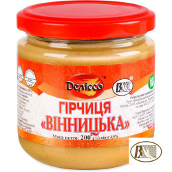 Гірчиця Деліссо Вінницька ск/б 200 г / 20 шт ВХС