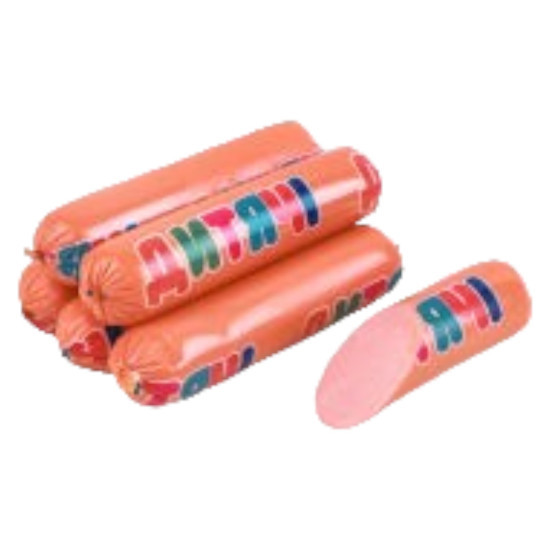 Сосиски Дитячі вар. в/г (поліамід) газ 0,5 кг ХМР