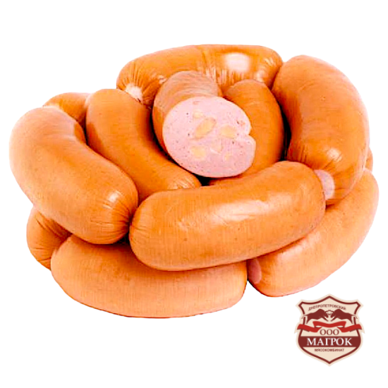 Сардельки Пармезан 1с з м' яса птиці (Газ-1,0)" Магрок"