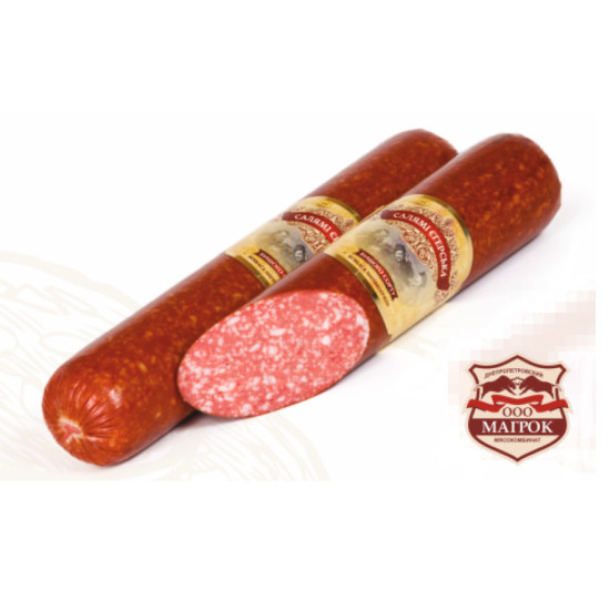 Салямi Єгерська в/с нк  (Вак.цел 0,45 кг) ТМ "Магрок" Регал