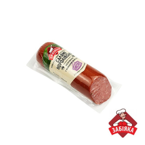 Салямі Королівська, нк 1/с (в/у 1/2 шт. 0,22 кг) ТМ "Забіяка" Регал