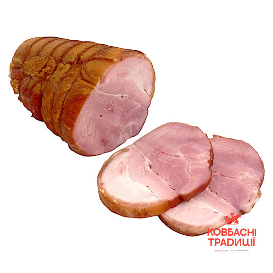 "Грудинка варено-копчена в/г 0,3 кг мд ТМ Ковбасні традиції