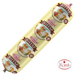 Сир плавлений пастоподібний " Янтар" зі смаком грибів 60% туба 200 г / 16 шт пс ТМ Козуб Регал