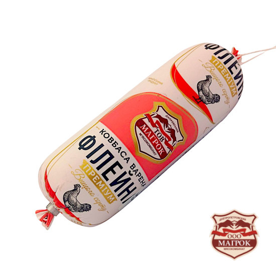 Філейна преміум в/с варена з м'яса птиці (п/а Ф60) 1бат -0,5 кгТМ "Магрок"