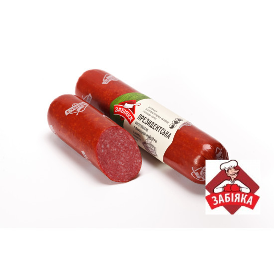 Салямі Президенська,  н/к 1 с. (в/у 1/2 шт.) ТМ "Забіяка"