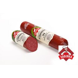 Салямі зі свининою,  н/к 1с. (в/у 1/2 шт.) ТМ "Забіяка"