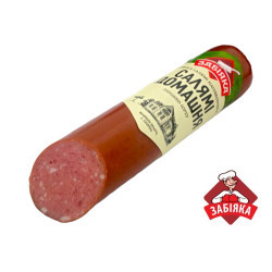 Салямі Домашня нк 1 с (в/у 1/2 б 0,22 кг) ТМ "Забіяка" Регал
