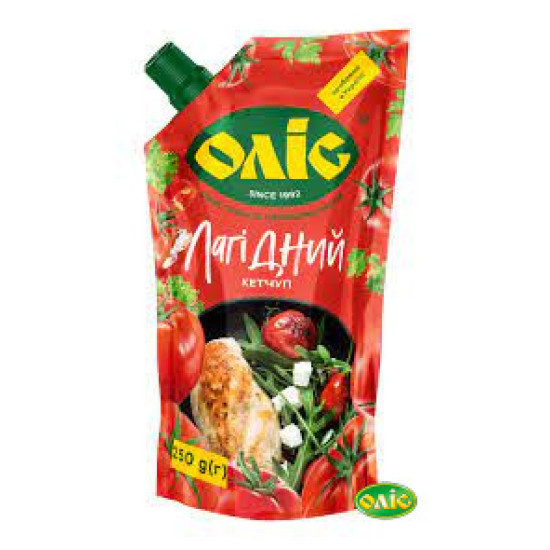 Кетчуп "Лагідний" д/п 250 г / 20 шт тг Оліс