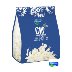 Сир к/м 5% жиру Пакет 0,3 кг 21 доба, шт (НОВИНКА)