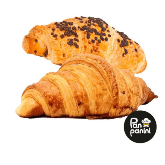 Круасан Асорті з начинкою зі смаком "Солена карамель, шоколад, мигдаль" (6 шт по 0,065 кг/1 уп) сд