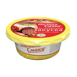 Закуска бутербродна зі смаком Салямі 100 г / 24 шт ТМ "Поляна смаку" Регал