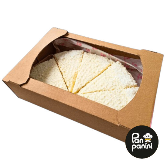 Торт крафтовий вафельний "Пломбір-Кокос" 400г (5шт/1уп)  ТМ Pan panini