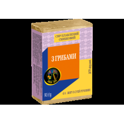 Сир плавленний скиб. "З грибами" 45% 75 г / 30 шт пс ТМ Поляна смаку