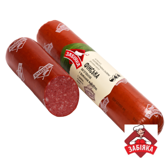 Салямі Фінська нк 1 с (вакуум 0,45 кг) ТМ "Забіяка" Регал