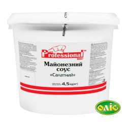 Майонезний соус "Cалатний 30%" відро 4,5 кг ХоРеКа Pl