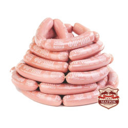 Сосиски Фірмові в/с з м' яса пт. (аміцель)(Газ 1,1 кг)"Магрок"