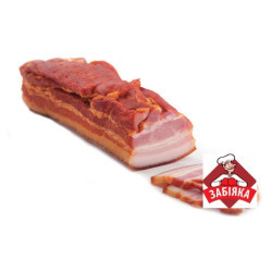 Грудинка Козацька к/в  т/у 1,0 кг мд ТМ "Забіяка"