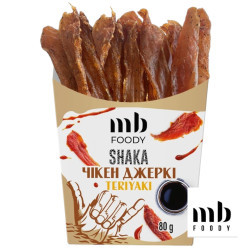 Чікен Джерки Teriyaki 80 г/12 шт TM MB Foody