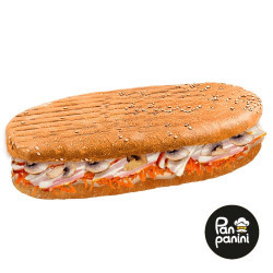 Паніні Гранд Бекон з печерицями бн ТМ Pan panini