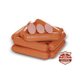 Сосиски Прикопчені 1с з птиці (целюл.)(Газ-1,1)  "Магрок"