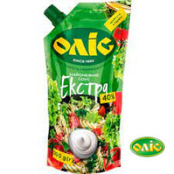Майонезний Соус "Екстра" 40%  дой-пак 0.17 кг / 25 шт Оліс