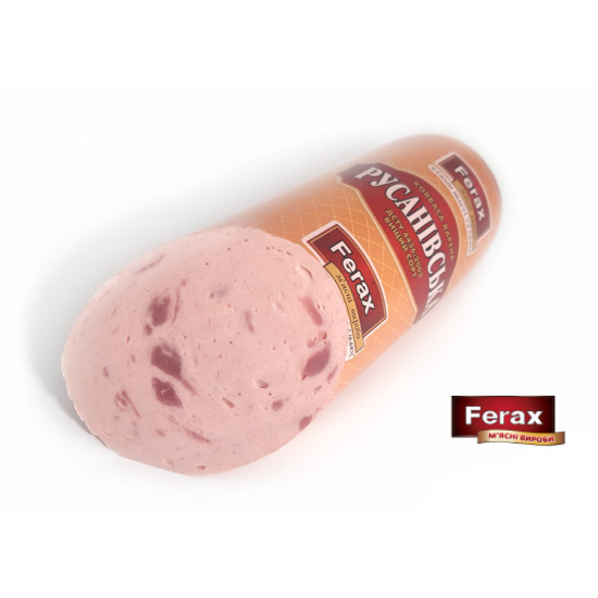 Ковбаса Русанівська вар. в/с в поліаміді (Д80)