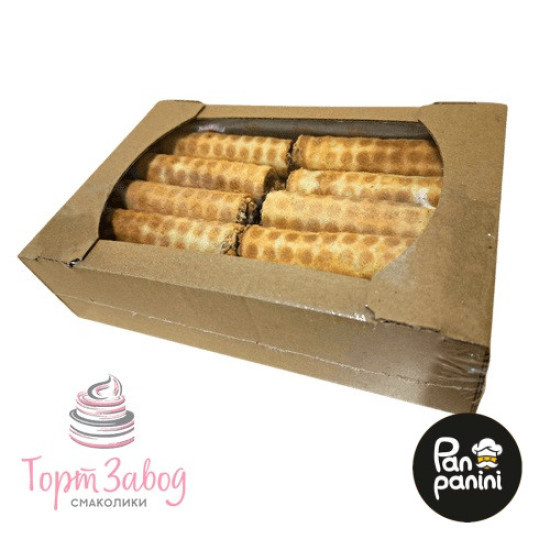 Трубочки зі згущеним молоком 50 г / Екран картон 1 кг (20 шт) 1 уп/1 ящ сд