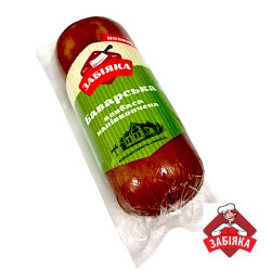 Ковбаса "Баварська" нк 1/с (в/у 1б. 0,29 кг) ТМ "Забіяка"