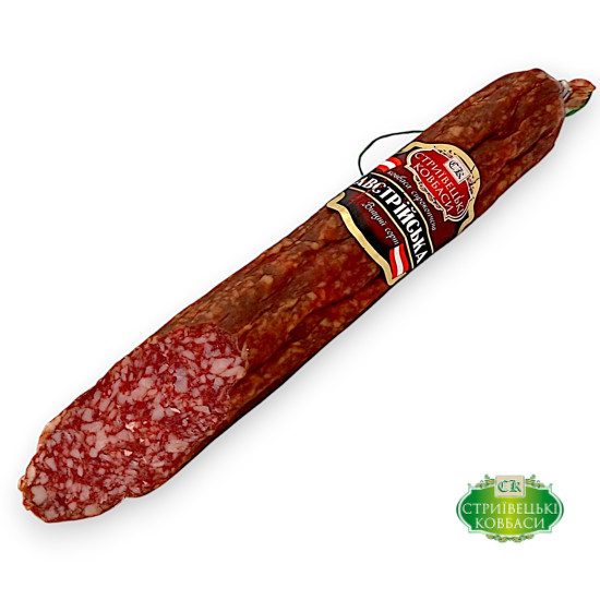 "Салямі Австрійська  с/в в/у ТМ "Стриївецькі ковбаси"