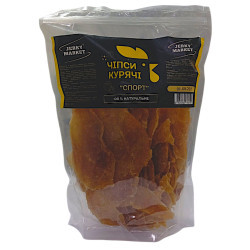 Чіпси курячі Спорт ZIP-пакет ТМ JERKY MARKET  0,5кг / 3кг