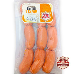 Сардельки  Елітні з сиром в/с 1,1  кг ТМ "Магрок"