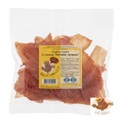 Слайси курячі Копчена паприка 100 г / 50 шт снеки ТМ Best sneck`s Регал