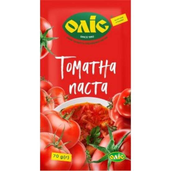 Томатна паста "Смачного" 25% стік 70 г / 30 шт тг Оліс