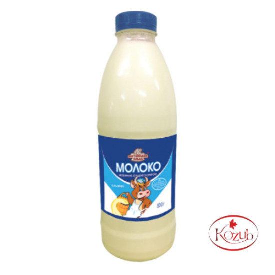 Молоко незбиране згущене з цукром 8,5 % жиру пляшка 380 г  / 15 шт сд ТМ Козуб