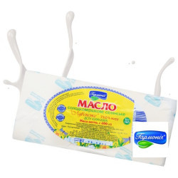 Масло селянське 0,400 кг 73% пергамент , шт