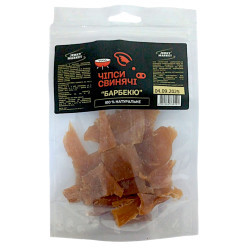 Чіпси свинячі Барбекю 50 гр / 50шт ТМ JERKY MARKET